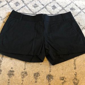 J Crew black shorts